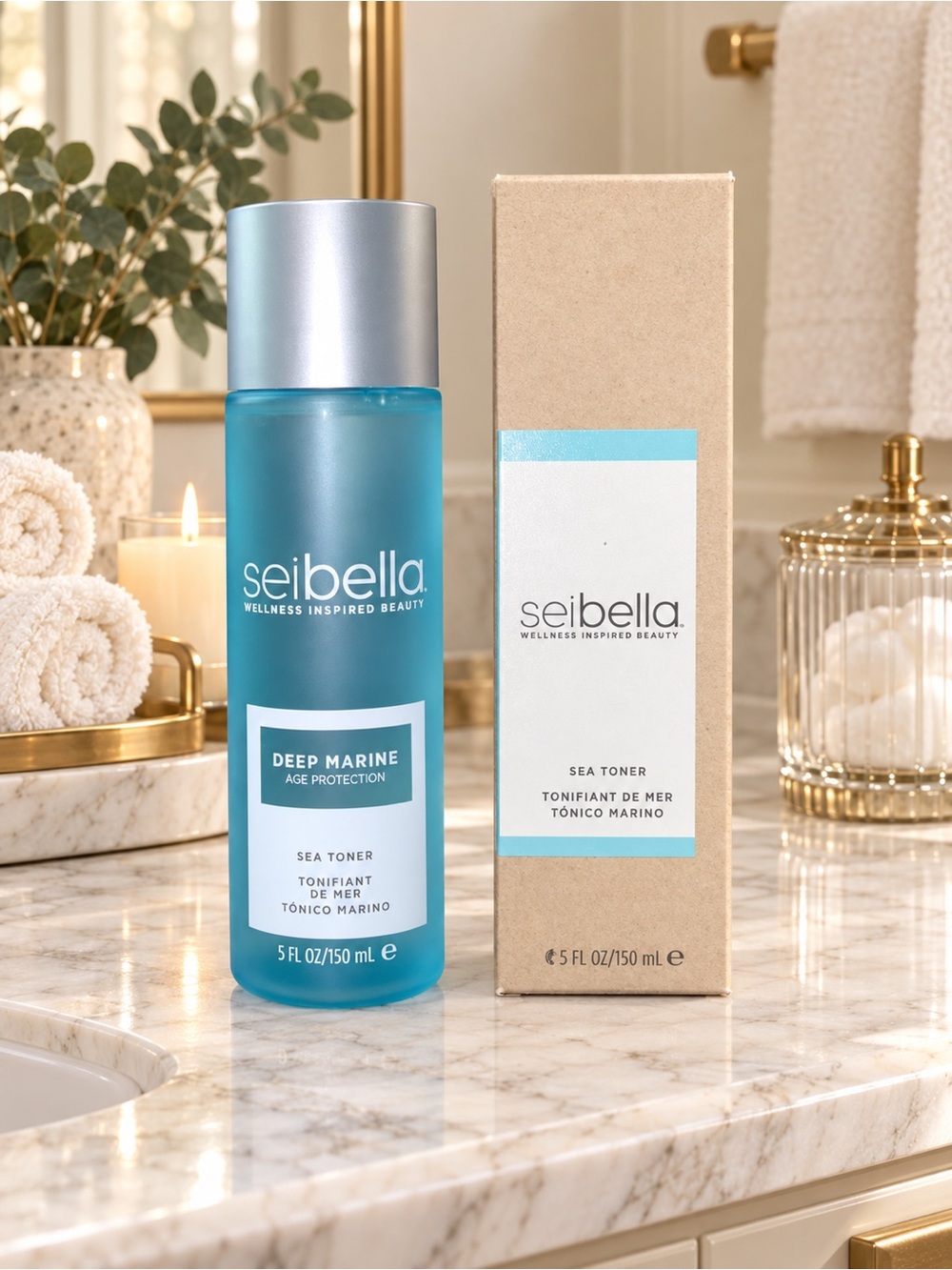 Sei Bella Seibella Deep Marine Age Protection Sea Toner 5 oz NIB